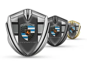 Porsche Abovedado Emblema Insignia Diseño Max Armazón Robusto
